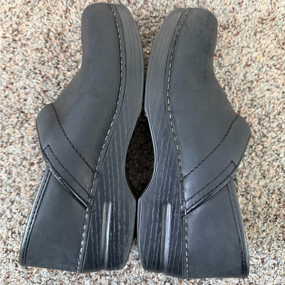DANSKO All Black Slip On Shoes 39 - Picture 6 of 14
